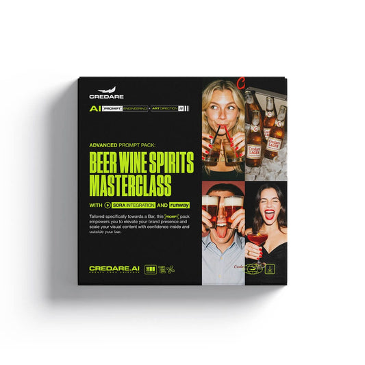 Advanced Prompt Pack: Beer Wine Spirits Masterclass with Sora & Runway Integration